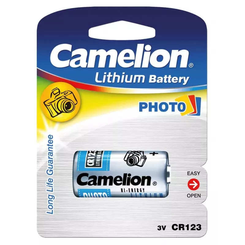 Camelion CR123A-BP1 Litija 1300mAh 3V