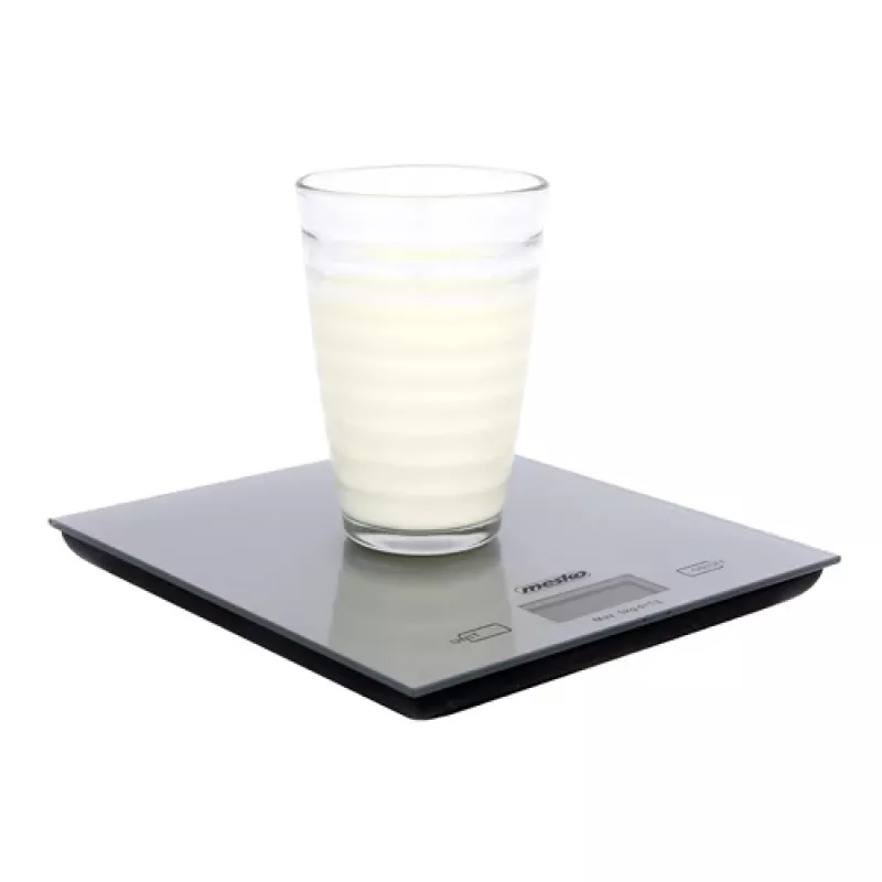 Mesko | Virtuves svari | MS 3145 | Maksimālais svars (ietilpība) 5 kg | Dalījums 1 g | Displeja tips LCD | Sudraba