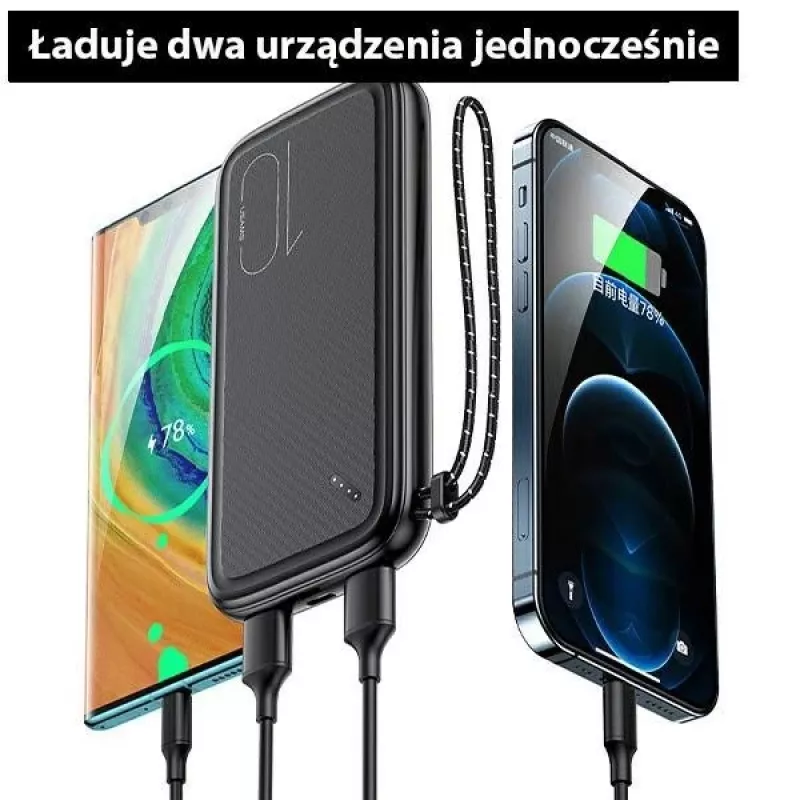 Pārnēsājams ārējais akumulators USAMS PB56 10000mAh