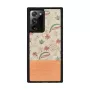 Aizsargājošs tālruņa maciņš man and wood Samsung Galaxy Note 20 Ultra — Rozā zieds uz melna fona