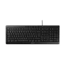 Cherry Stream JK-8500CH-2 klaviatūra, USB, QWERTZ, Šveices, melna