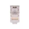 Tīkla kabelis Extralink RJ45 Savienotājs CAT5E FTP RJ45 8P8C Caurspīdīgs