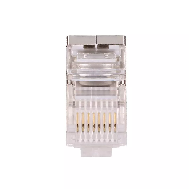 Tīkla kabelis Extralink RJ45 Savienotājs CAT5E FTP RJ45 8P8C Caurspīdīgs