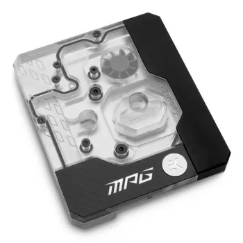 Ūdens bloks EK Water Blocks Akrils Misiņš Melns Sudrabs