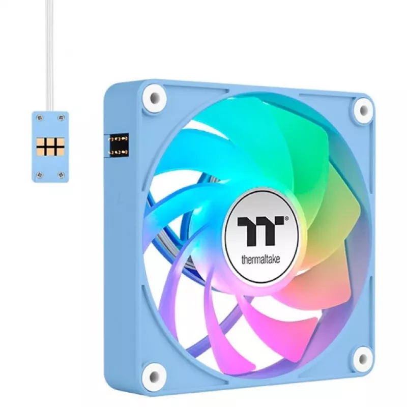 Thermaltake CT140 EX Reverse ARGB 140mm korpusa ventilators, 3 gab. komplekts, Hydrangea Zils