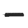 Savio KB-01 tastatūra mājām/birojam USB QWERTY US English Melna