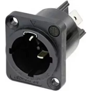 Neutrik NAC3MPX-TOP - CuSn0.2 - melna - varš - poliamīds - nerūsējošais tērauds - varš - vara sakausējums - IP65 (NAC3MPX-TOP)