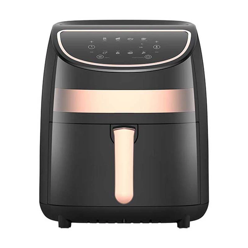 Deerma KZ100 Single 3 L 1000 W Karstā gaisa friteze Melna