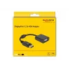 Adapteris DisplayPort 1.2 vīr. -> VGA siev. DeLOCK 61006
