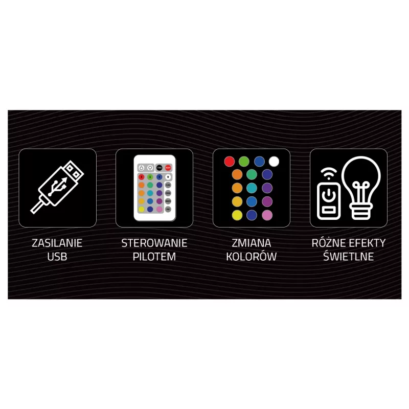 LED neona izkārtne MANTA MASNL132RGB Style Neon Lights GAMER ZONE, RGB apgaismota sienas dekorācija