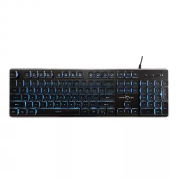 Mehāniskā spēļu tastatūra White Shark Tachi Melns US izkārtojums RGB apgaismojums