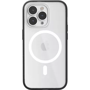 Woodcessories ECO640 vāciņš melns caurspīdīgs iPhone 14 Pro 6.1 collas