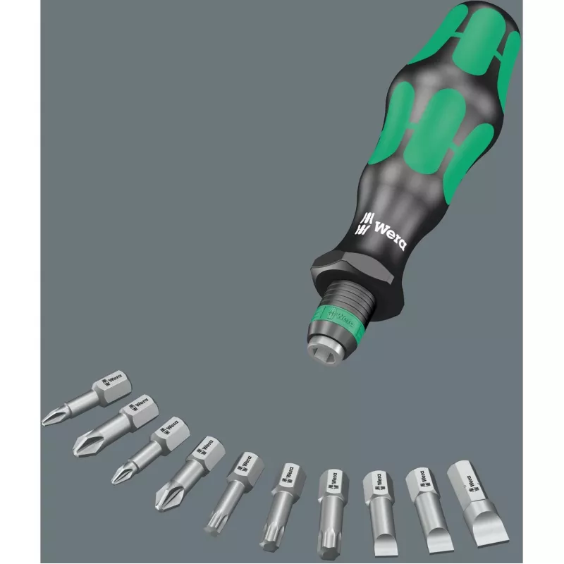 Wera Kraftform Kompakt 10 - Bit-Sortiment - 10 teilig