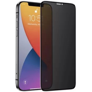 NEVOGLASS 3D PRIVACY, aizsargplēve caurspīdīga, iPhone 17 Pro / 16 Pro
