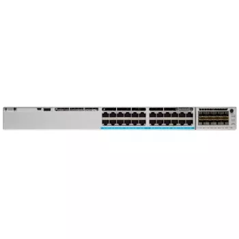 Catalyst 9300L - Network Advantage - Slēdzis - L3 - pārvaldīts - 24 x 10/100/1000 (U