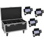 Apgaismojuma komplekts EUROLITE Multiflood 20001000 — 4 prožektori, katrs ar 8 x 10W RGBW LED