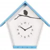NeXtime klok 3109bl Cuckey, 30.5x33x11 cm, Sienas, Zila/Balta
