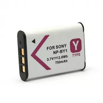 Baterija extra digital NP-BY1 640 mAh uzlādējama litija jonu portatīvajām ierīcēm