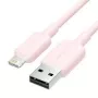 USB uz Lightning kabelis Vention LAMPF 1 m — USB 2.0 uzlāde un datu sinhronizācija