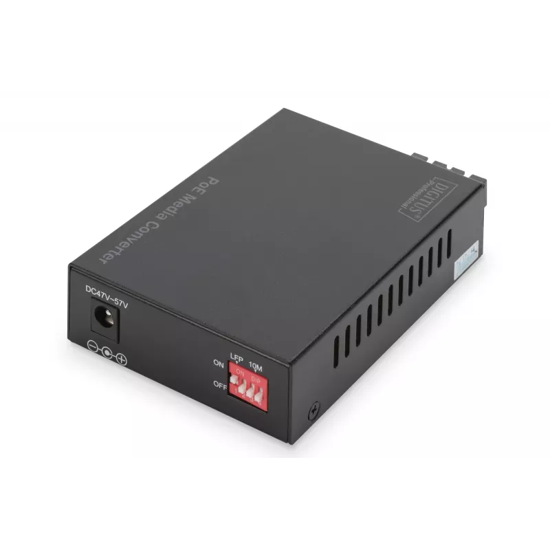 Digitus Gigabit PoE multivides pārveidotājs, RJ45 / SC, MM, PSE