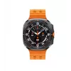 Samsung Galaxy Watch Ultra 3,81 cm (1,5 collu) AMOLED 47 mm Digitāls 480 x 480 pikseļi Skārienekrāns 4G Pelēks, Titāns Wi-Fi GPS (satelīts)