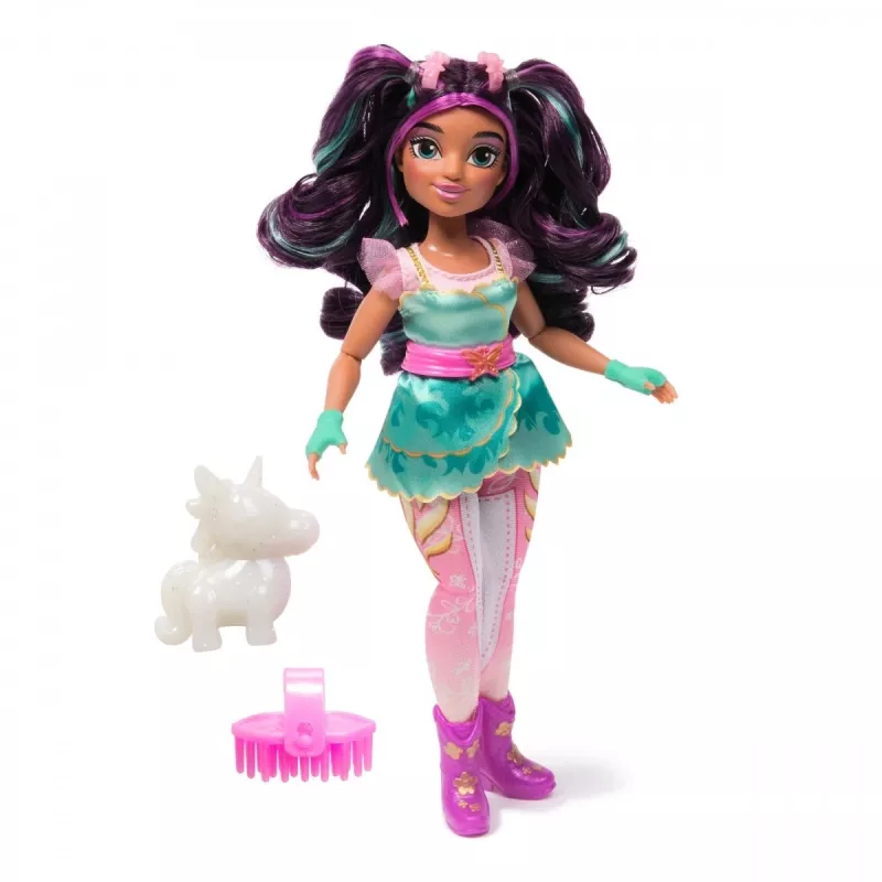 Modes lelle Spinmaster Unicorn Academy Ava modelis 6072649 – modes lelle ar tematisku tērpu un aksesuāriem