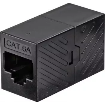 Renkforce RF-4531570 kabeļa saskarnes/dzimuma adapteris RJ45 melns (RF-4531570)