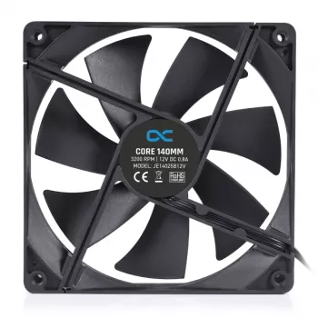 Ventilatora modulis Alphacool 24847 Melna plastmasa 140x140x25mm