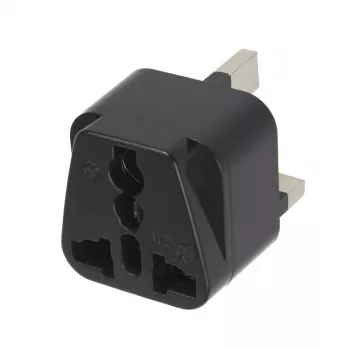 Adapter Wtyczka Adaptacyjna Z UK Na EU Z Bezpi 13A