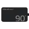 Qoltec 90W GaN Super Fast SLIM sienas lādētājs | XP | 5-20V | 4.5A | USB-C 3.1 | Portatīvais dators | MacBook | Viedtālrunis | + kabelis