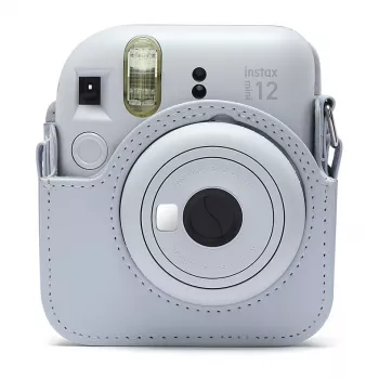 Kompakts maciņš Fujifilm 4177081 balts Instax Mini 12 ar plecu siksnu