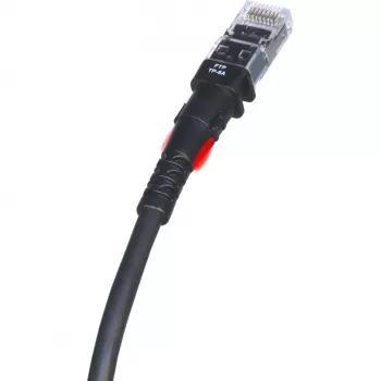 Tīkla kabelis PatchSee TP-6A-F/5 Melns 1,5 m Cat6a F/FTP