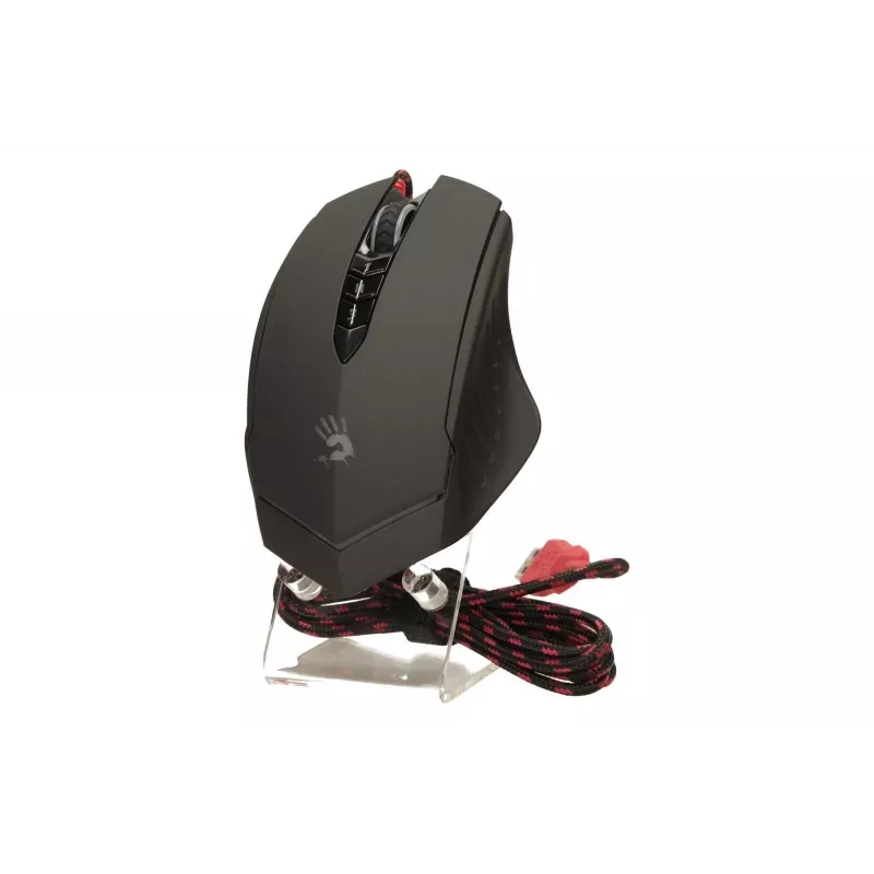 Spēļu pele A4Tech Bloody V8m — 3200 DPI, 8 pogas, V-Track optiskā, USB Type-A, melna