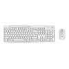 Logitech MK295 Silent - tastatūras un peles komplekts - bezvadu - 2,4 GHz - itāļu - pelēkbalts