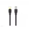 Tīkla kabelis UNITEK C1811EBK RJ-45 RJ-45 3 m Melns