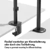 Monitora stiprinājums 17-32, maks. 9 kg, melns