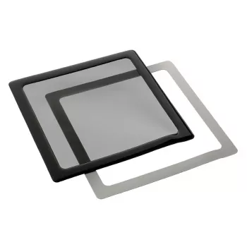 Putekļu filtrs DEMCiflex 200 mm kvadrātveida datora korpusam, melns, 200×200 mm