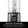 Sport blender Ninja BC151EUBK — 0.53 L bļoda, 14.4 W, baterija, ledus smalcināšana, melns