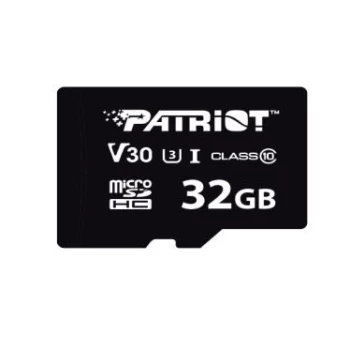 Atmiņas karte PATRIOT VX Series 32GB MicroSDXC V30 Class 10 UHS-I U3 4K UHD (PSF32GVX31MCH)