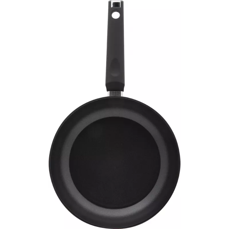 Alumīnija panna ar nepiedegošu pārklājumu LP1003 MARCHE 28 cm, melna
