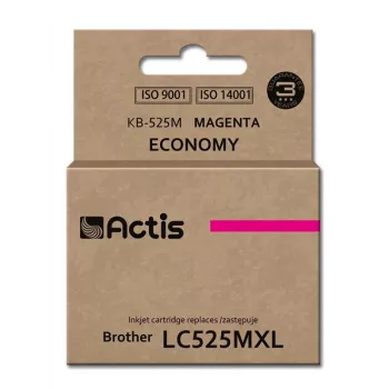 Actis KB-525M tinte (aizstāj Brother LC525M; standarta; 15 ml; fuksīna)