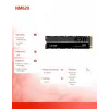 SSD disks Lexar NM620 1TB NVMe M.2 2280, 3300/3000MB/s