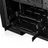 PC korpuss MODECOM Oberon Pro Midi Tower — melns, atbalsta ATX/microATX/ITX, 7 paplašināšanas sloti, līdz 395 mm GPU, 5 HDD/3 SSD nodalījumi