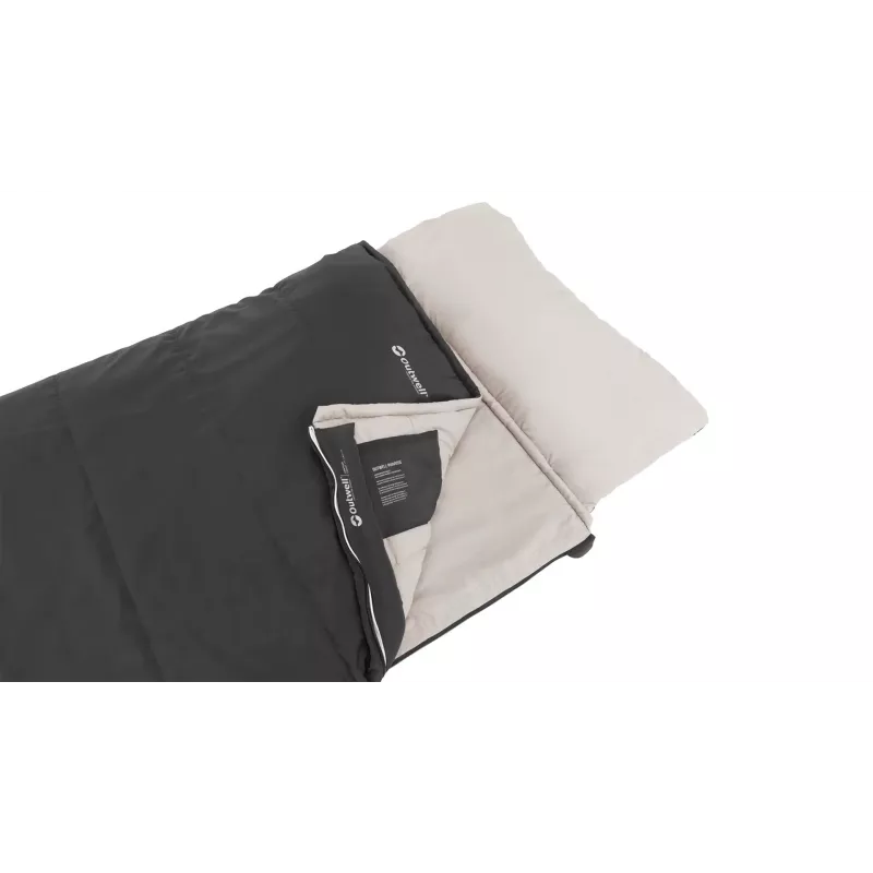 Guļammaiss Outwell Contour Prime pieaugušajiem taisnstūrveida 850×2200 mm poliesters tumši pelēks