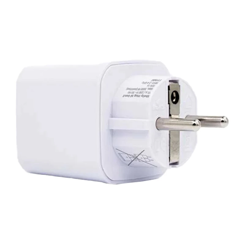 Shelly Plug PM Gen3 Matter 13A viedā kontaktligzda, balta