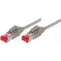 Tecline 73625 Ethernet komutācijas kabelis pelēks