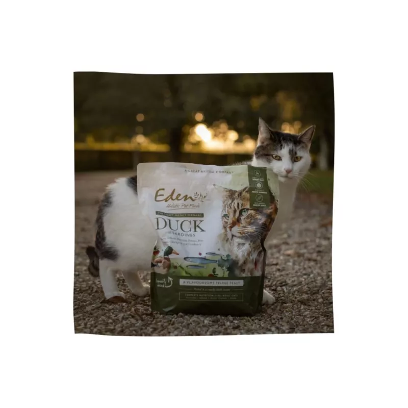 EDEN Pīles un sardīnes - sausā kaķu barība - 1.5 kg