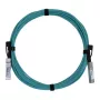 Optiskais/AOC kabelis UBIQUITI UACC-AOC-SFP10-5M SFP+ uz SFP+, 10 Gbit/s, 5 m, 850 nm, PVC apvalks, akvamarīns