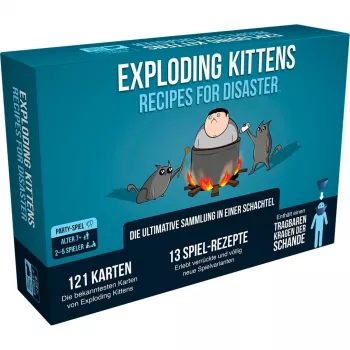 Exploding Kittens - Recipes for Disaster, kāršu spēle