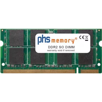 PHS-memory 2GB RAM atmiņa Synology DiskStation DS1010+ DDR2 SO DIMM 800MHz PC2-6400S (SP157872)